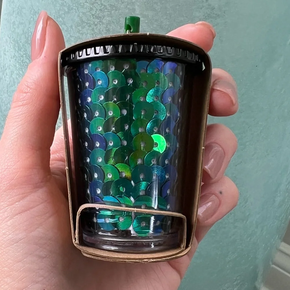 Starbucks UK Release Mermaid Sequin Keychain 🧜🏼♀️ - Picture 5 of 6